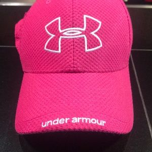 Under Armour pink hat